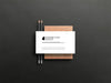 Free Luxury Business Card Mockup Psd