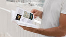 Free Man On Street Reading Book Psd
