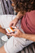 Free Man Using Mock-Up Smartphone Outdoors Psd