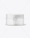 Free Matte Glass Cosmetic Jar Mockup