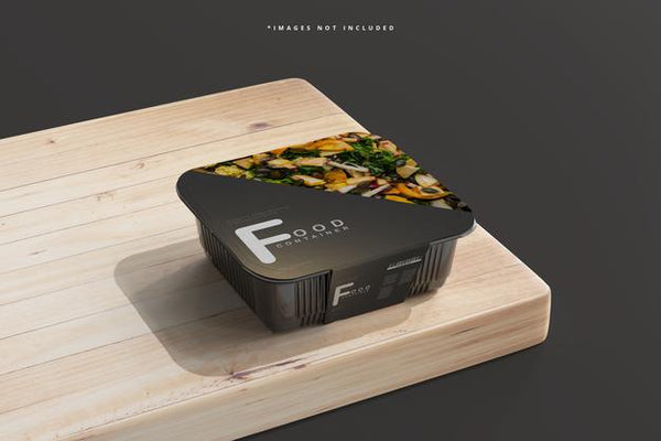 Free Medium Size Food Container Mockup Psd