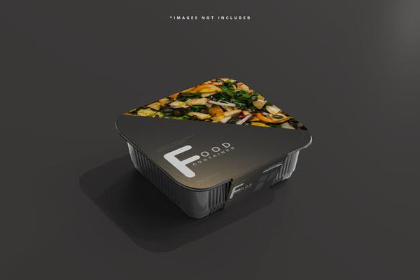 Free Medium Size Food Container Mockup Psd