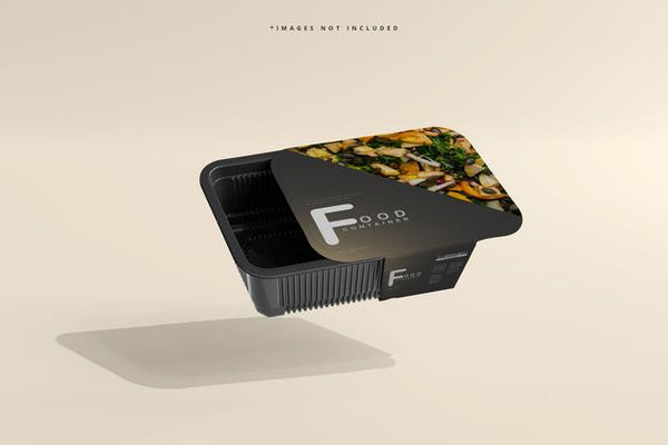 Free Medium Size Food Container Mockup Psd