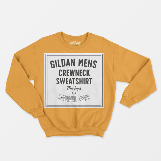 Free Mens Crewneck Sweatshirt Psd