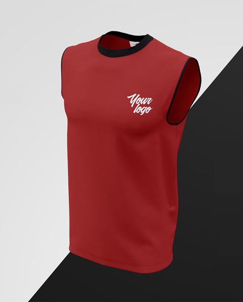 Free Mens Muscle Tank T-Shirts Mockup Set