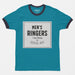 Free Mens Ringers T-Shirt Mockup Psd