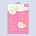 Free Menu For Pop Candy Shop Design Psd