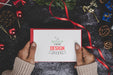 Free Merry Christmas Greeting Card Mockup Psd
