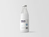 Free Milk Bottle Mockup