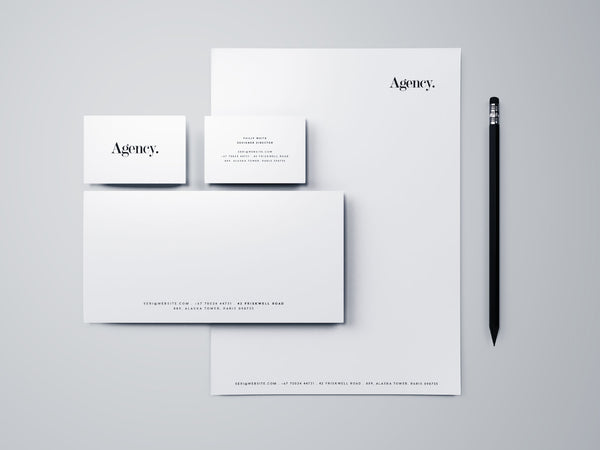 Free Minimal Branding & Stationery Mockup