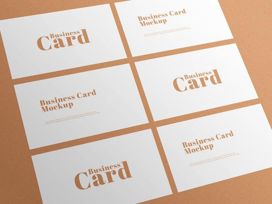 Free Minimal Business Card Mockup Psd