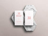 Free Minimal Business Card Mockup Psd