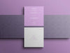 Free Minimal Business Card Mockup Psd
