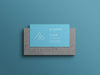 Free Minimal Business Card Mockup Psd