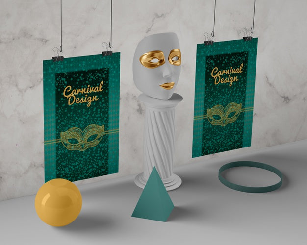 Free Minimal Decorations For Carnival Psd