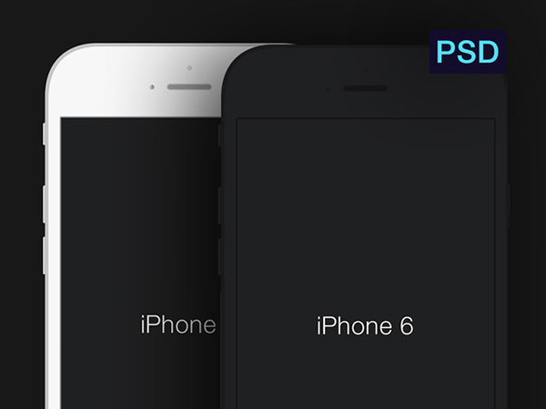 Free Minimal Iphone 6 Mockups – Psd