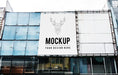 Free Minimal Large-Scale Vertical Billboard Mockup Psd