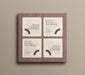 Free Minimal Square Business Card Mockup Psd