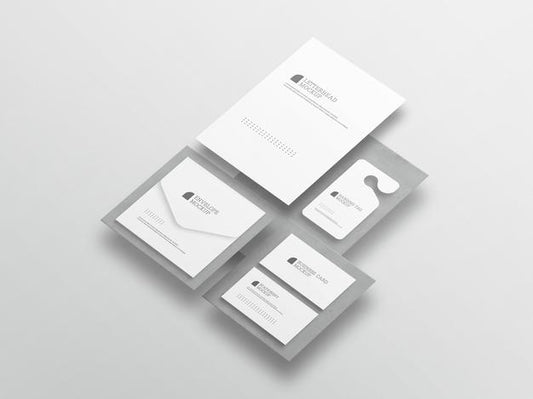 Free Minimal Stationary Set Mockup Psd