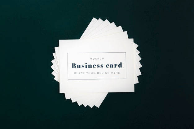 Free Minimalist Business Card Mockup Psd