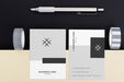 Free Minimalist Business Card Mockup Psd