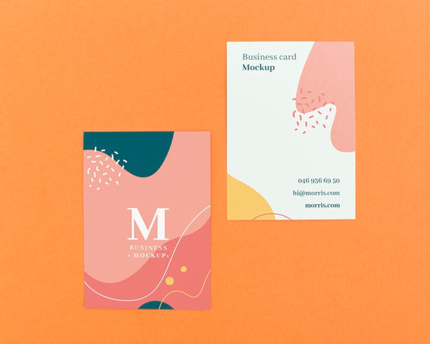 Free Minimalist Business Card Mockup Psd