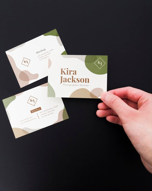 Free Minimalist Business Card Mockup Psd