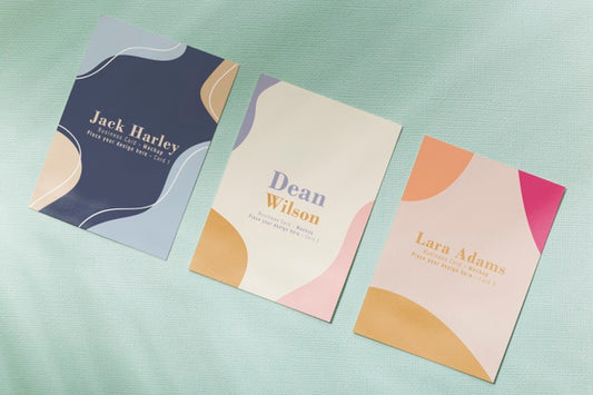Free Minimalist Business Card Mockup Psd