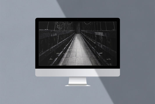 Free Minimalist Imac Mockup