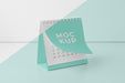 Free Minimalist Mock-Up Calendar Assortment Psd