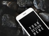 Free Mobile Phone On A Rocky Surface Psd