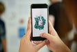 Free Mobile Phone Showing Unicorn Graphic
