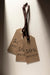 Free Mock-Up Brown Price Tags Hanging Psd