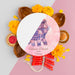 Free Mock-Up Diwali Hindu Festival Flowers And Candles Psd