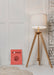 Free Mock Up Frame Beside Lamp Psd