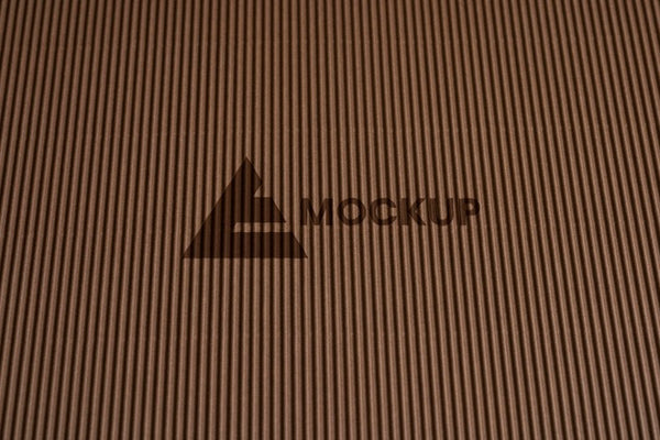 Free Mock-Up Logo Design Business Close-Up Psd