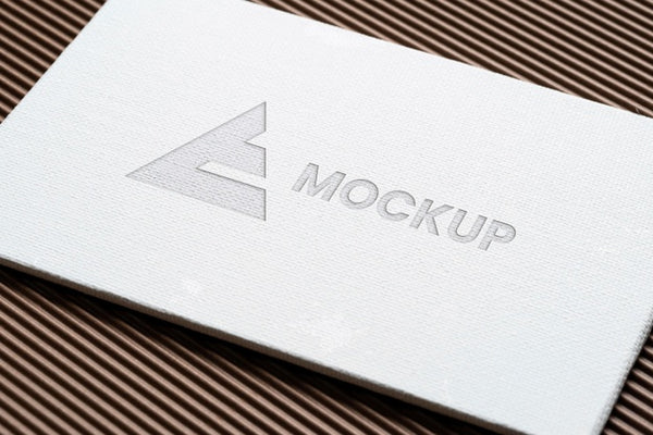 Free Mock-Up Logo Design On Stationery Accessories Psd