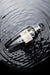Free Mock-Up Of Glass Bottle Of Perfume With Clear Water Psd
