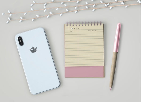 Free Mock Up Of Notebook And Smartphone Psd