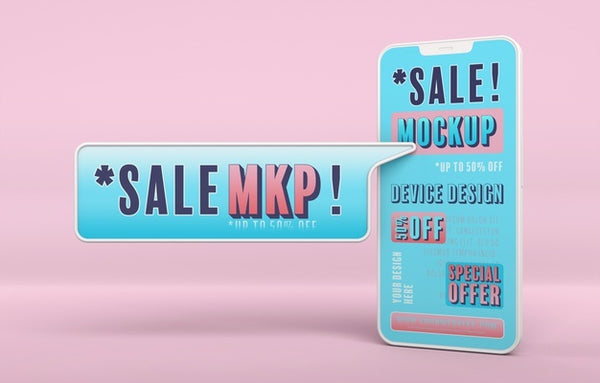 Free Mock-Up Of Smartphone Sale Psd