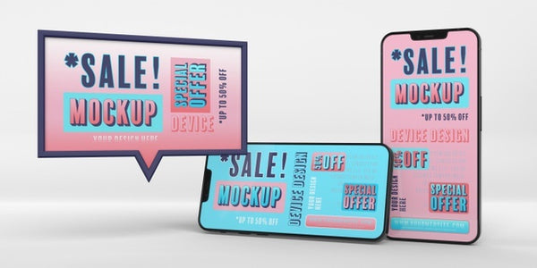 Free Mock-Up Of Smartphone Sale Psd