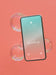 Free Mock-Up Smartphone With Abstract Liquids Psd