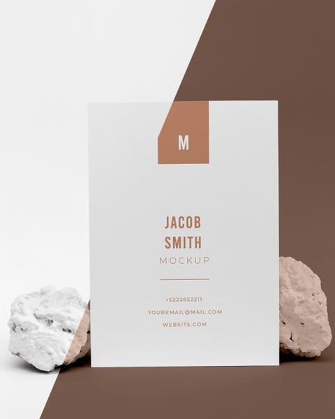 Free Mock Up Stones Psd