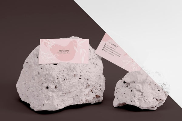 Free Mock Up Stones Psd