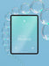 Free Mock-Up Tablet Composition With Liquid Elements Psd