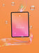 Free Mock-Up Tablet With Abstract Liquids Psd
