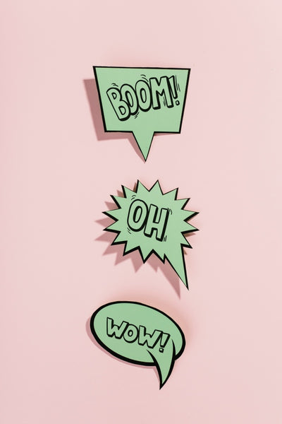 Free Mockup Collection Of Speech Bubbles Psd