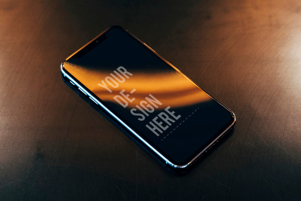 Free Mockup Of A Mobile Phone Screen Psd