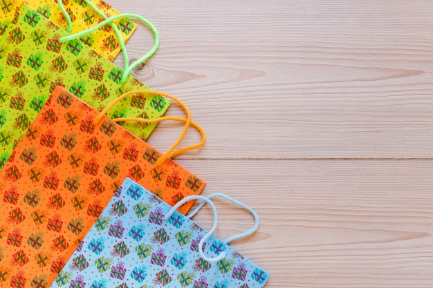 Free Mockup Of Various Shopping Bags For Black Friday Psd