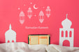 Free Mockup With Ramadan Concept Psd